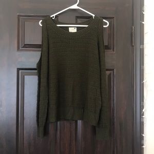 Green knitted sweater from PacSun (on hold)